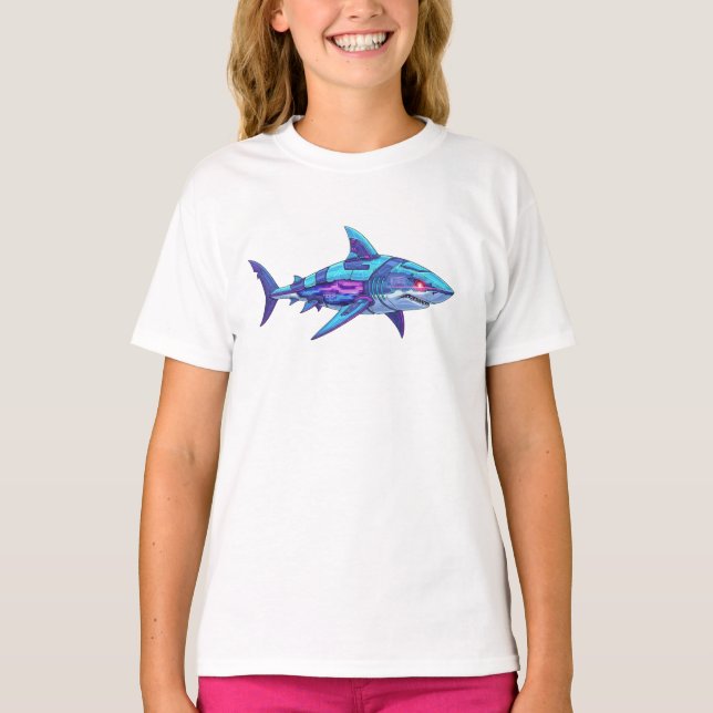 Electric Shark T-Shirt (Vorderseite)