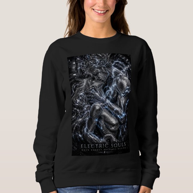 Electric Souls Frauenkleidung Sweatshirt (Vorderseite)