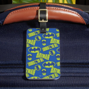 Electric Up Batman - Das dunkle Rittermuster Gepäckanhänger