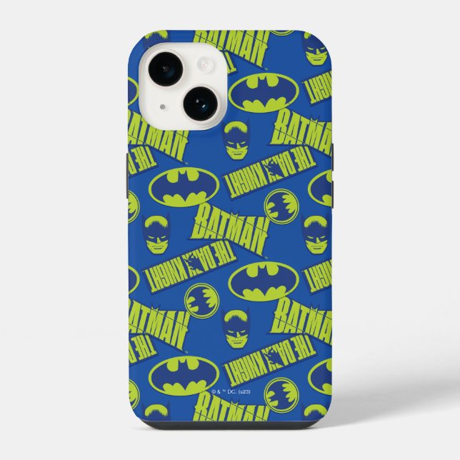 Electric Up Batman - Das dunkle Rittermuster iPhone Hülle (Rückseite)