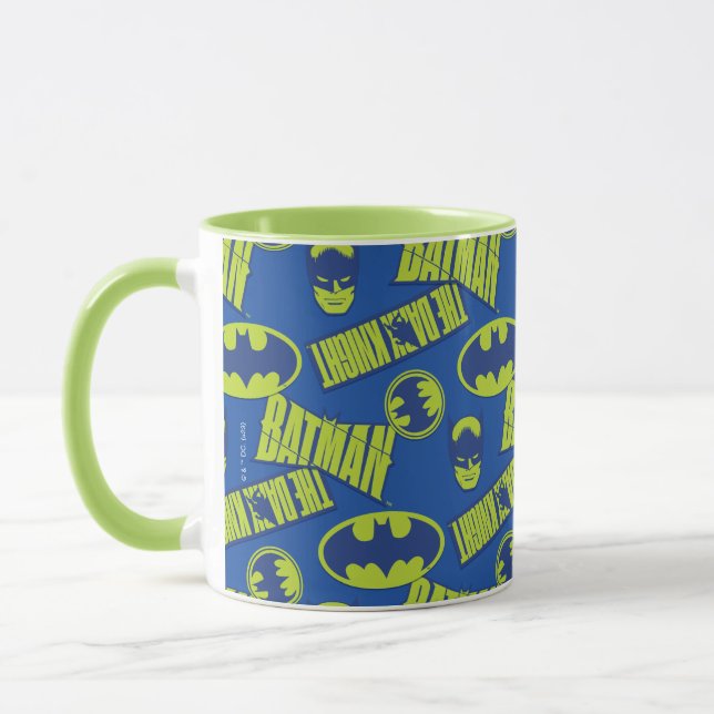 Electric Up Batman - Das dunkle Rittermuster Tasse (Links)