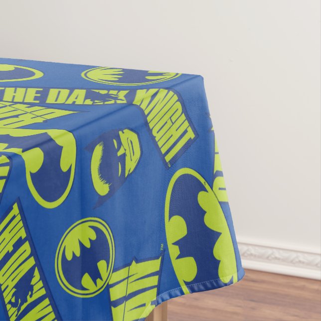 Electric Up Batman - Das dunkle Rittermuster Tischdecke (Beispiel)