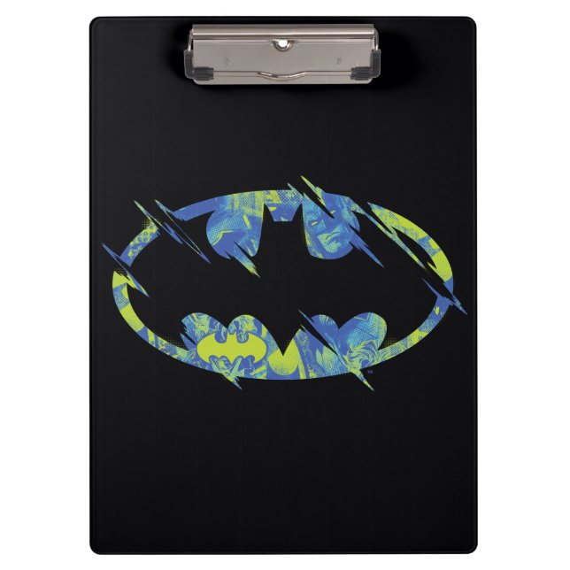 Electric Up Batman Symbol Klemmbrett (Vorderseite)