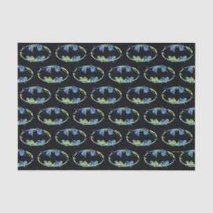 Electric Up Batman Symbol Seidenpapier