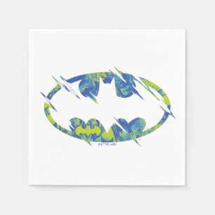 Electric Up Batman Symbol Serviette