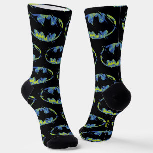 Electric Up Batman Symbol Socken