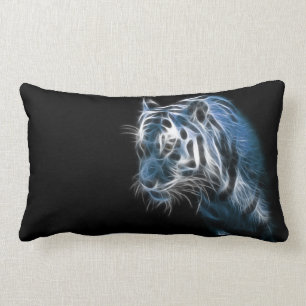 Electric White Tiger Lendenkissen