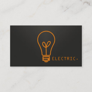 Electrical Electrician Electrical Business Card Visitenkarte