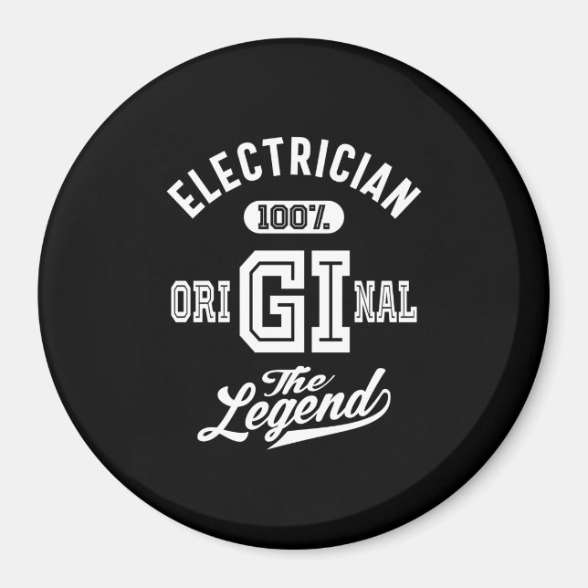 Electrical Job Title Gift Magnet (Vorne)