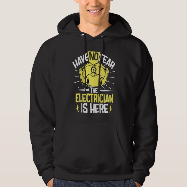 Electrician Electrical Engineer Lineman Electrical Hoodie (Vorderseite)