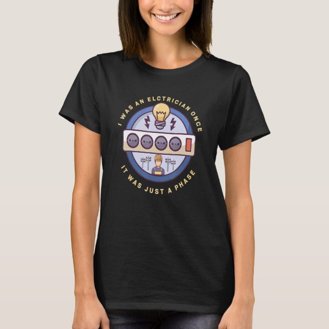 Electrician Electrical Engineer Lineman Electrical T-Shirt (Vorderseite)