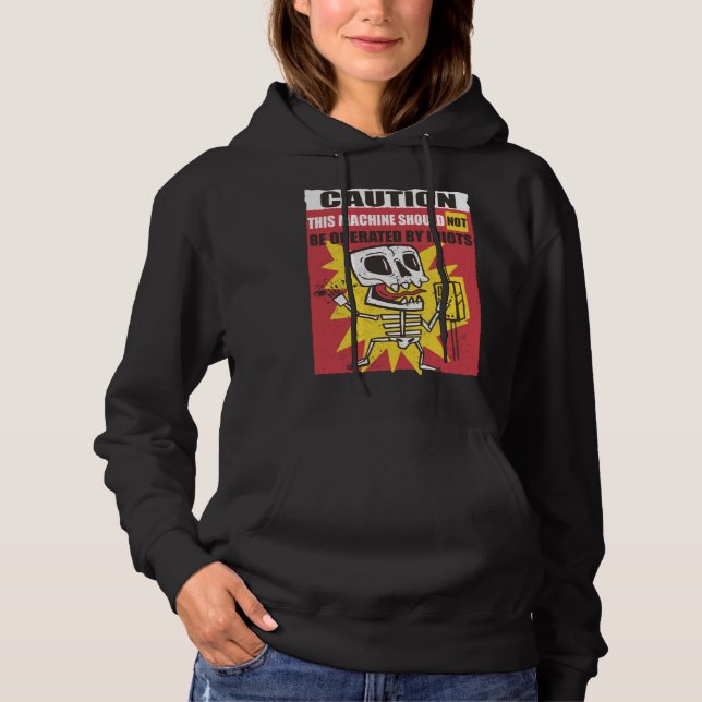 Electrician Engineer Electrical Sign Hoodie (Vorderseite)