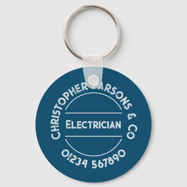 Electrician Schlüsselanhänger (Vorderseite)