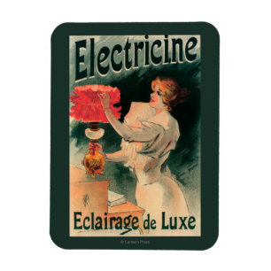 Electricine förderndes PosterFrance Magnet