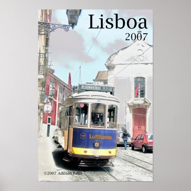 Eléctrico Poster (Vorne)