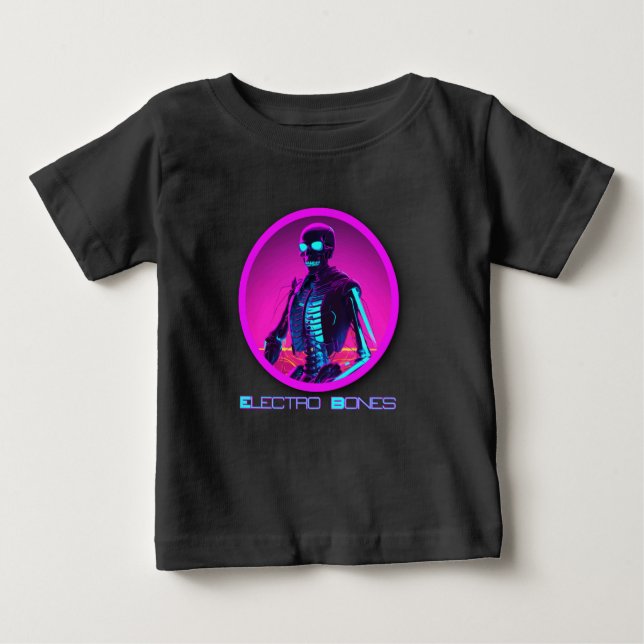 Electro Bones Baby T-shirt (Vorderseite)