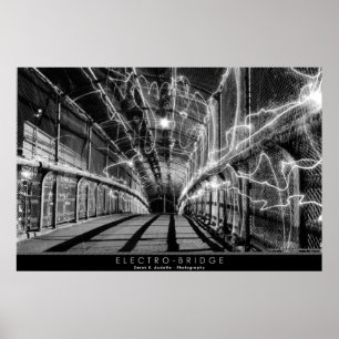 Electro-Brücke Poster