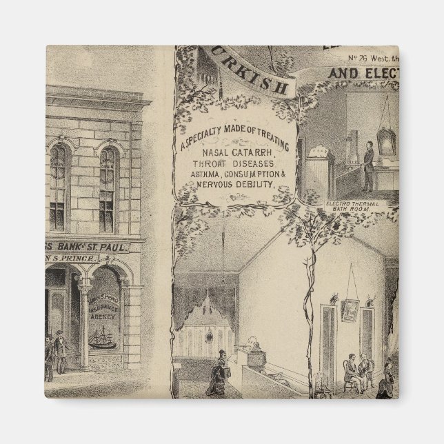 Electro Medical Institute in St. Paul, Minnesota Magnet (Vorne)