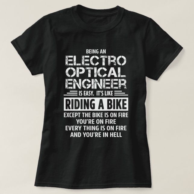 Electro Optical Engineer T-Shirt (Design vorne)