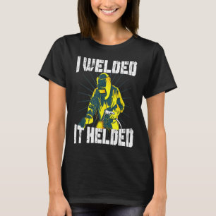 Electro Welding Shirt for Men Funny Welder