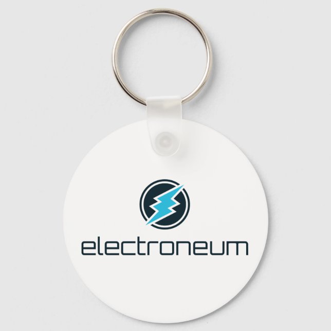 Electroneum (ETN) Logo Schlüsselanhänger (Vorderseite)