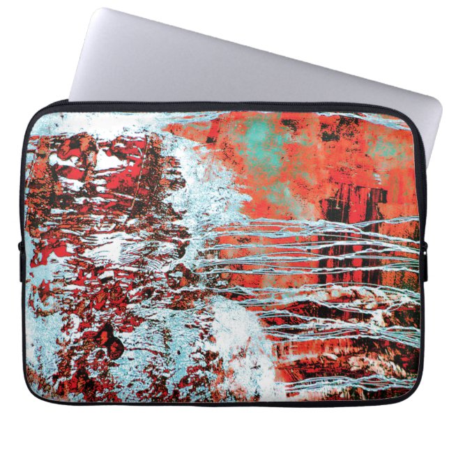 Electronic Bag – Corrosion Pulse Laptopschutzhülle (Vorderseite)