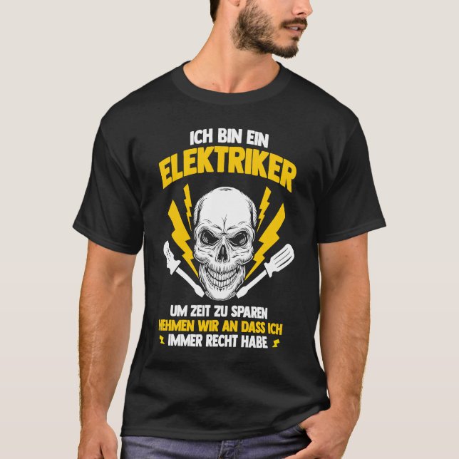 Electronic  Craftsman Tool Electrical Engineering  T-Shirt (Vorderseite)