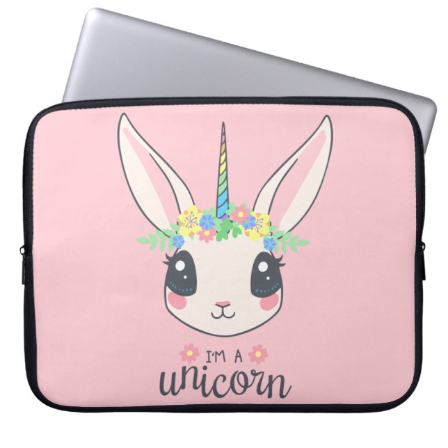 Electronics Bag Einhorn Geburtstag & Weihnachtsges Laptopschutzhülle (Vorderseite)