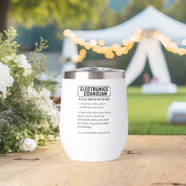 Electronics Technician Funny Definition (Hochzeit (gedreht))