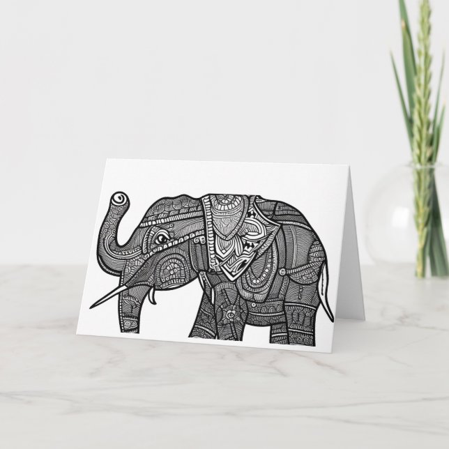 Elefant (Vorderseite)