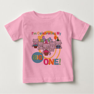 Elefant-1. Geburtstags-T-Shirts und Geschenke Baby T-shirt