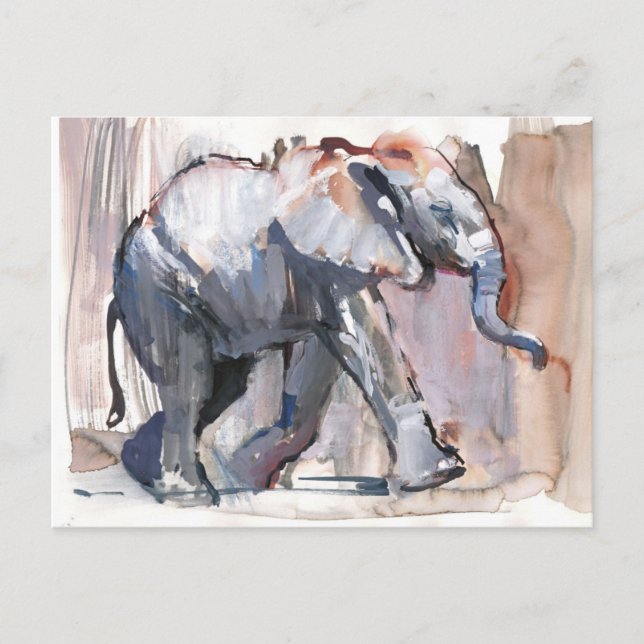 Elefant 2012 postkarte (Vorderseite)