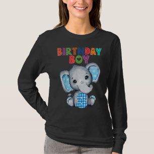Elefant 8. Geburtstagskind 8 Jahre alt, gefühlter  T-Shirt