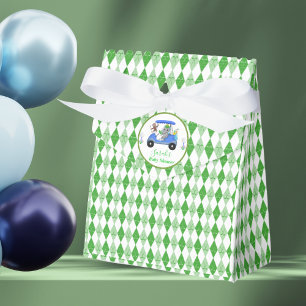 Elefant & Affe Golf Baby Shower Geschenk für Junge Geschenkschachtel