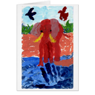 Elefant am Fluss