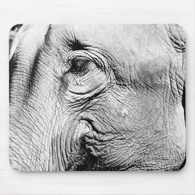 Elefant-Auge, 2017 Mousepad (Vorne)