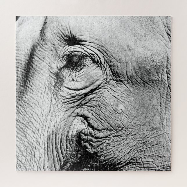 Elefant-Auge, 2017 Puzzle (Horizontal)