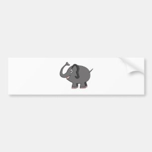 Elefant Autoaufkleber