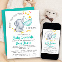Elefant Baby Sprinkle Eine weitere süße kleine Erd
