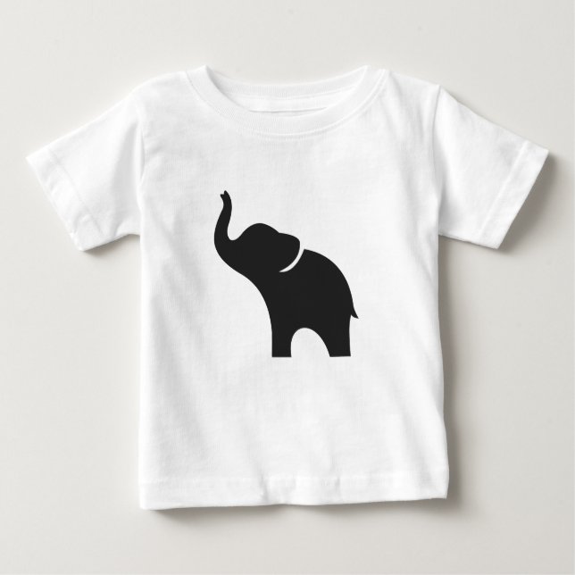 Elefant Baby T-shirt (Vorderseite)