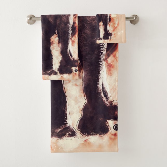 Elefant Badetücher Badhandtuch Set (Insitu)