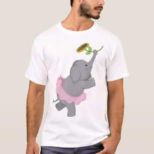Elefant-Ballettröckchen T-Shirt