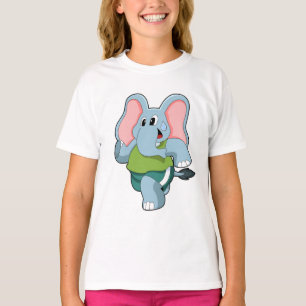 Elefant beim Laufen T-Shirt