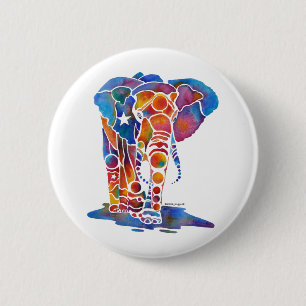 Elefant Button