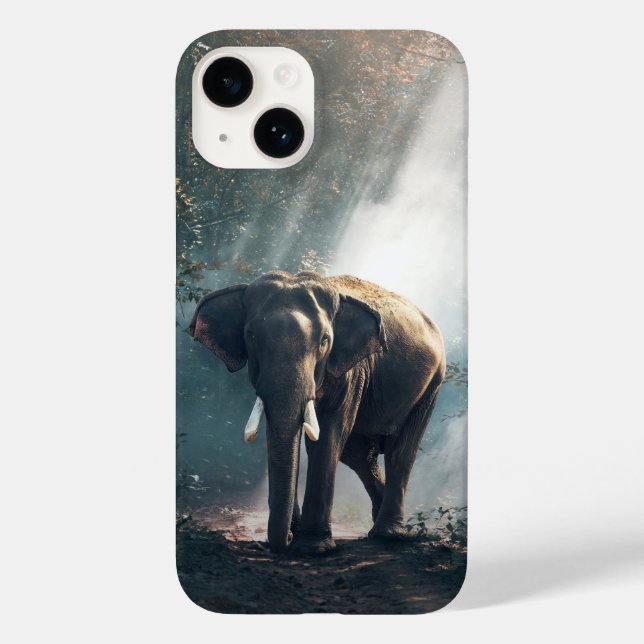 Elefant Case-Mate iPhone Hülle (Rückseite)