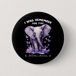 Elefant, den ich für dich in Erinnerung behalten w Button