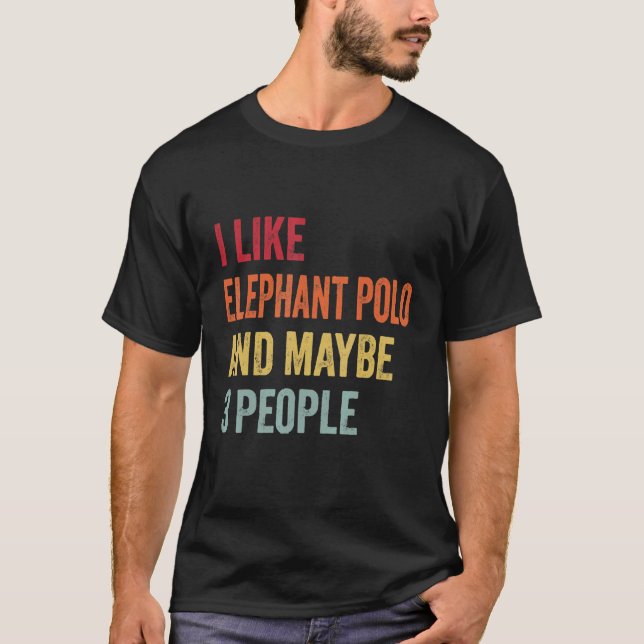 Elefant, der Tiere Liebe 11 T-Shirt (Vorderseite)