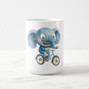 Elefant des Cartoon, Tierbeispiel Kaffeetasse