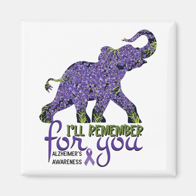 Elefant Erinnern Für Dich Heimerheimer Heimerheime Magnet (Vorne)