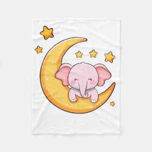 Elefant Fleecedecke
